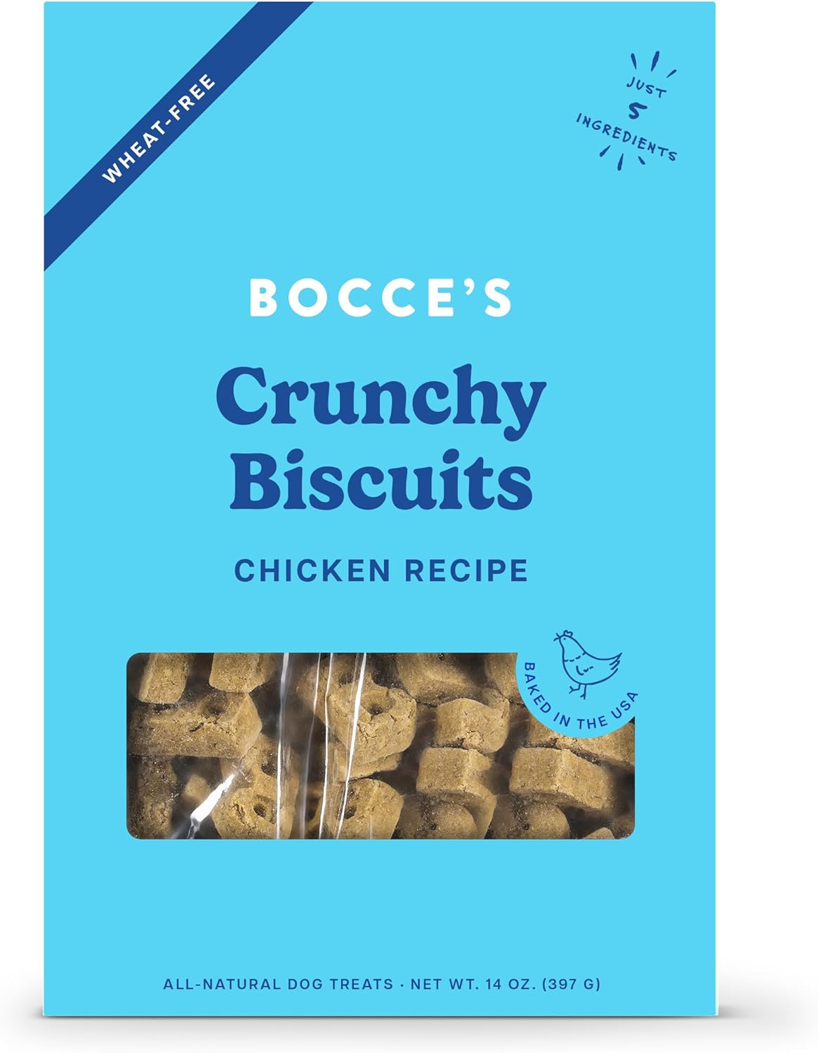 Bocce&#39;s Bakery Oven Baked Chicken and Pumpkin Recipe Dog Treats