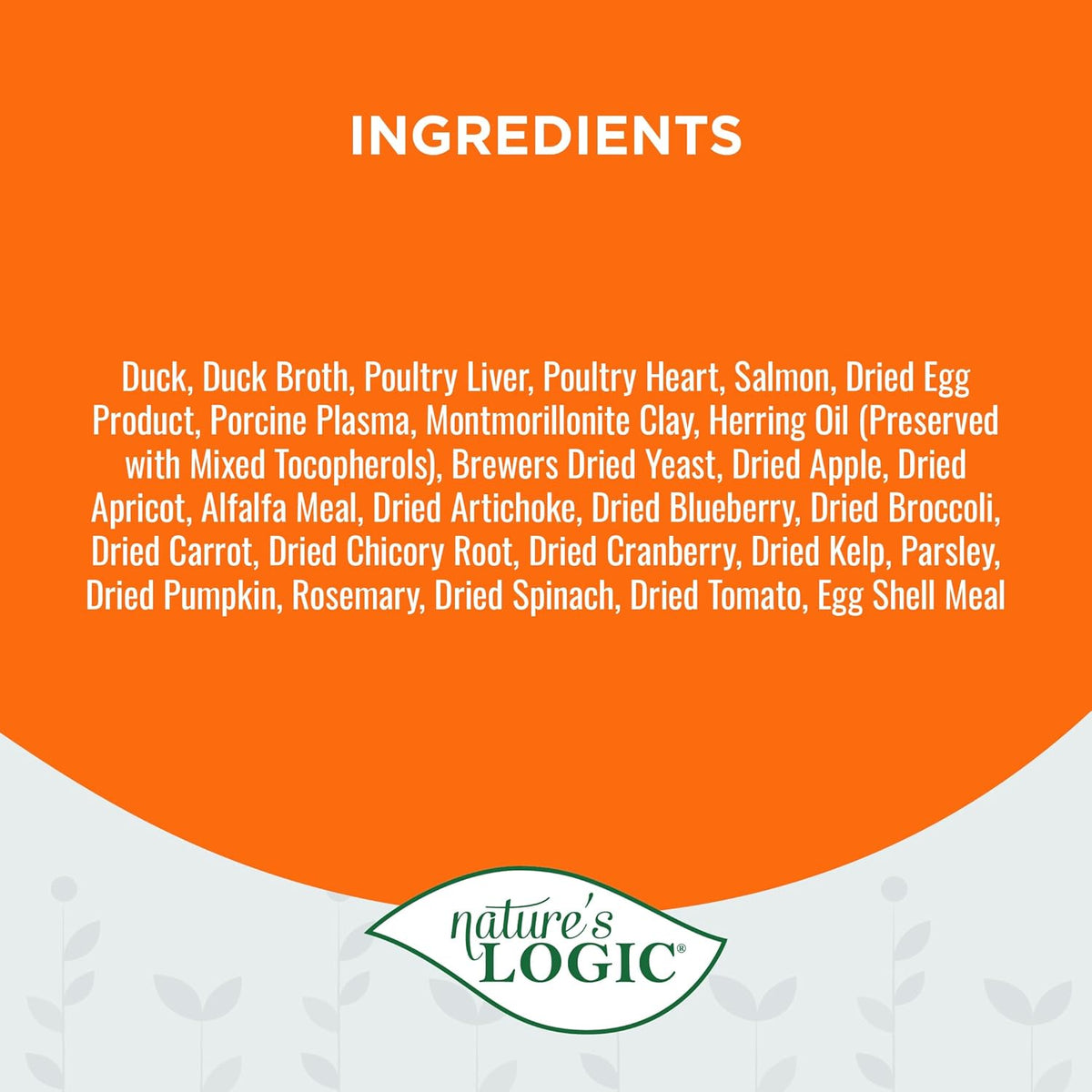 Nature&#39;s Logic Feline Duck &amp; Salmon Feast Canned Cat Food