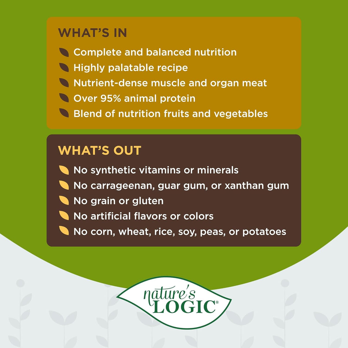 Nature&#39;s Logic Feline Turkey Feast Canned Cat Food