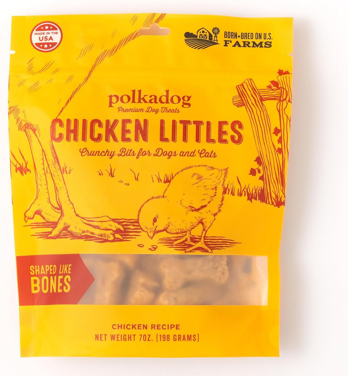 Polkadog Bakery Chicken Littles Crunchy Bites Dog Treats