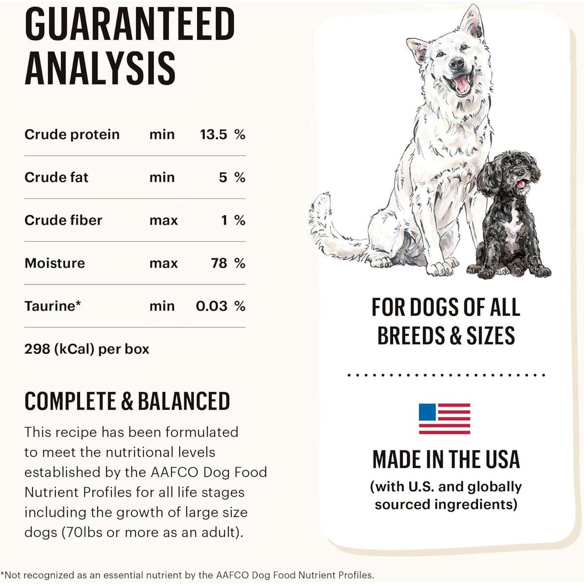 The Honest Kitchen Butcher Block Pâté Beef &amp; Lamb Dog Food