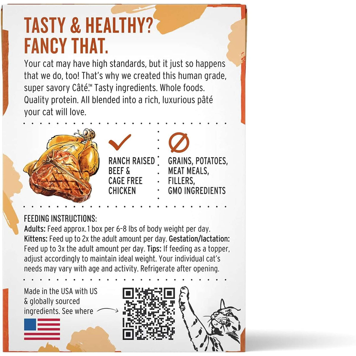 The Honest Kitchen Câté Grain Free Beef &amp; Chicken Cat Food