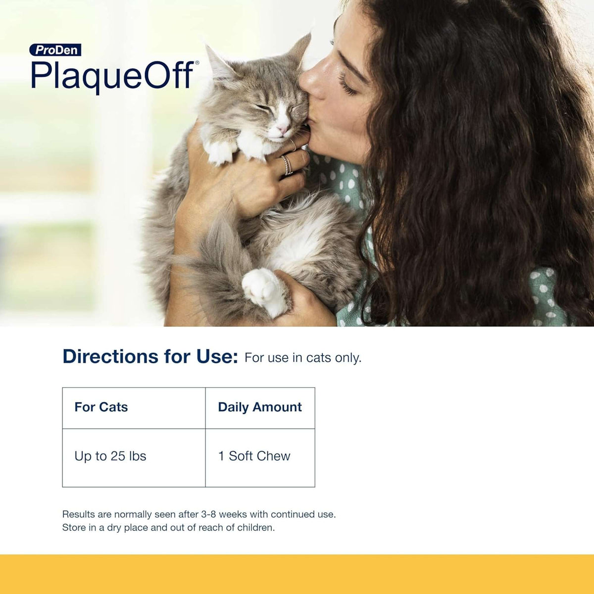 ProDen PlaqueOff Oral Care Soft Chews for Cat