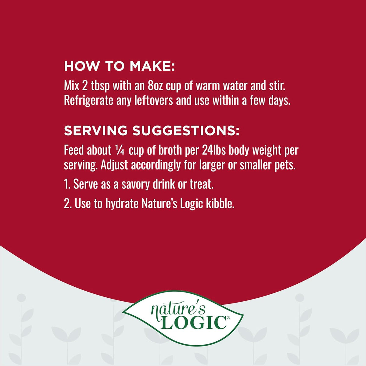 Nature&#39;s Logic Dehydrated Beef Bone Broth for Dogs &amp; Cats