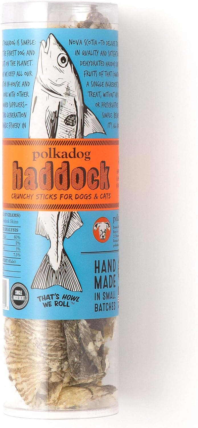 Polkadog Bakery Haddock Crunchy Sticks Dog &amp; Cat Treats