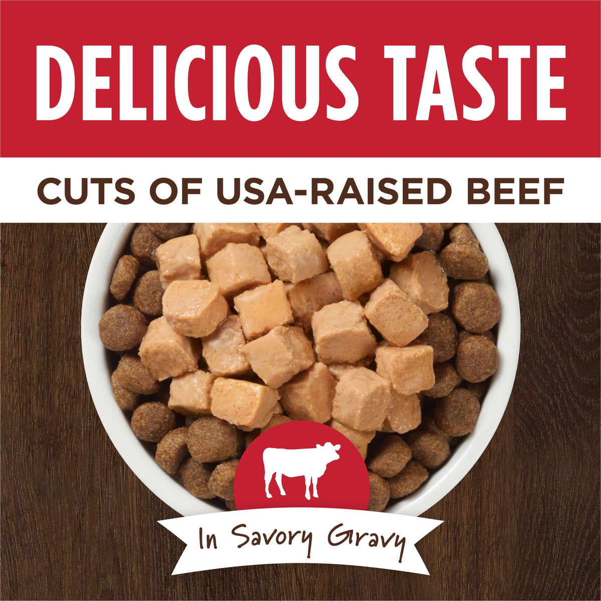 Instinct Healthy Cravings Grain-Free Real Beef Recipe Wet Dog Food Topper