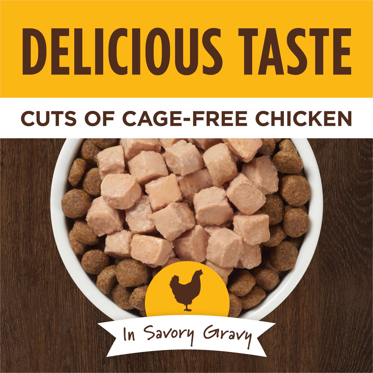 Instinct Healthy Cravings Grain-Free Real Chicken Recipe Wet Dog Food Topper