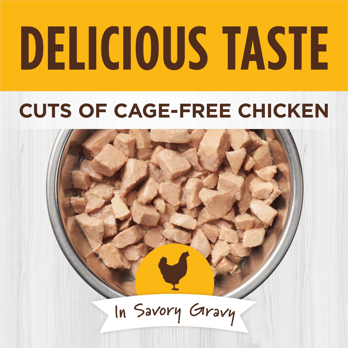 Instinct Healthy Cravings Grain-Free Real Chicken Recipe in Savory Gravy Wet Cat Food Topper