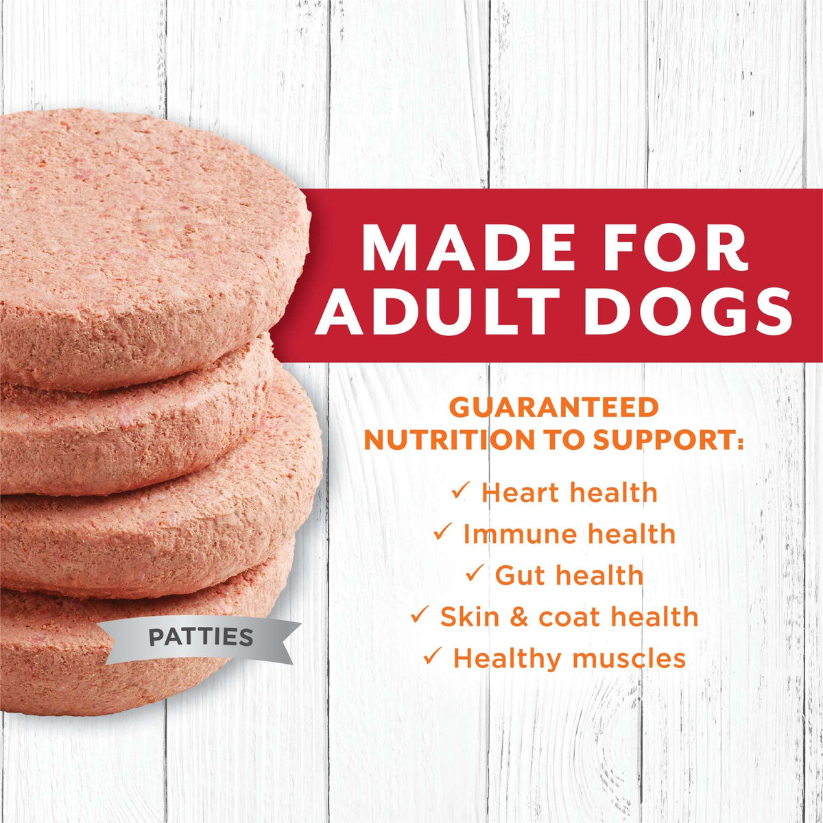 Instinct® Raw Longevity™ Raw Frozen Meals Grass-Fed Beef Recipe for Dogs