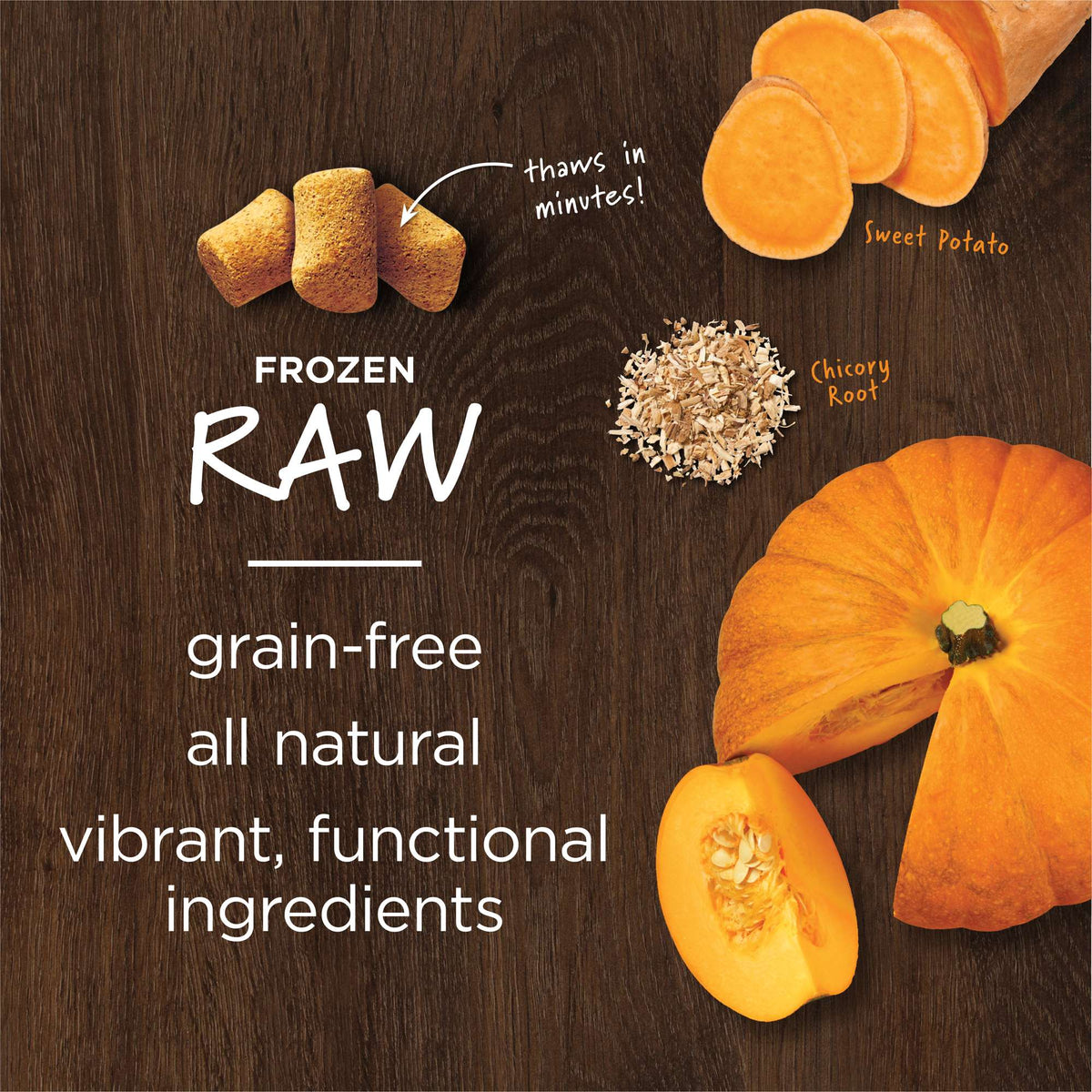 Instinct Frozen Raw Boost Mixers Grain-Free Gut Health Recipe Dog Food Topper