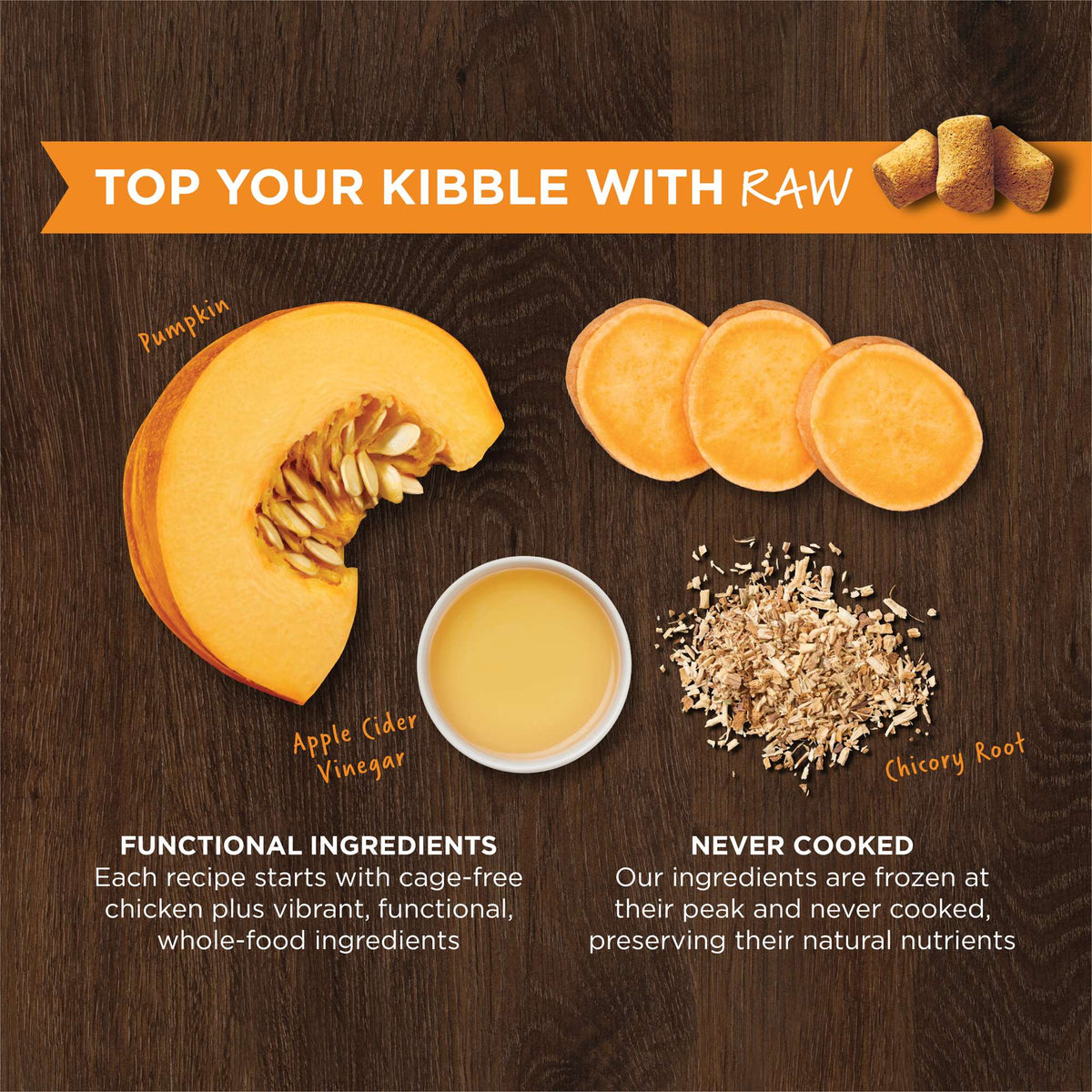 Instinct Frozen Raw Boost Mixers Grain-Free Gut Health Recipe Dog Food Topper