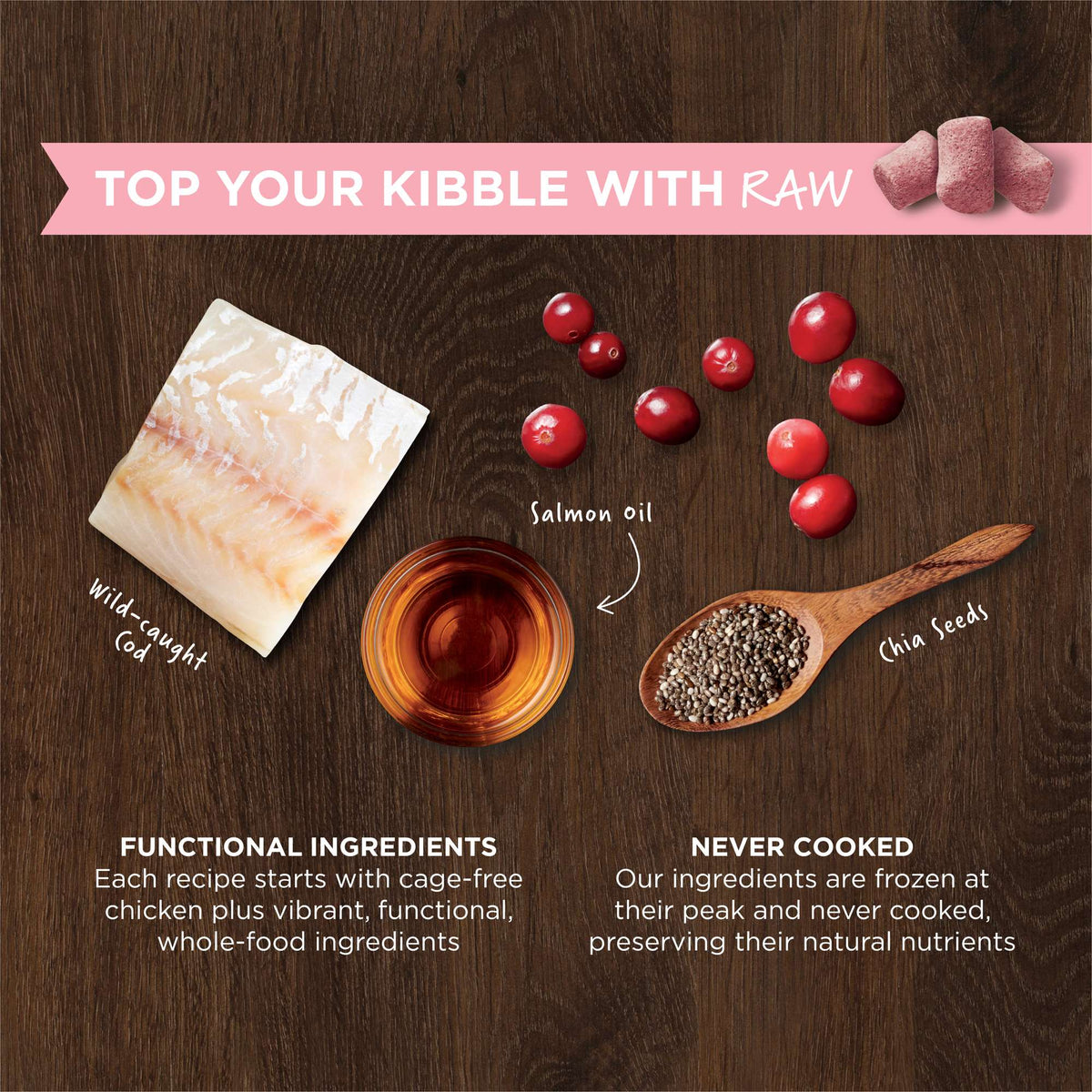 Instinct Frozen Raw Boost Mixers Grain-Free Skin &amp; Coat Health Recipe Dog Food Topper
