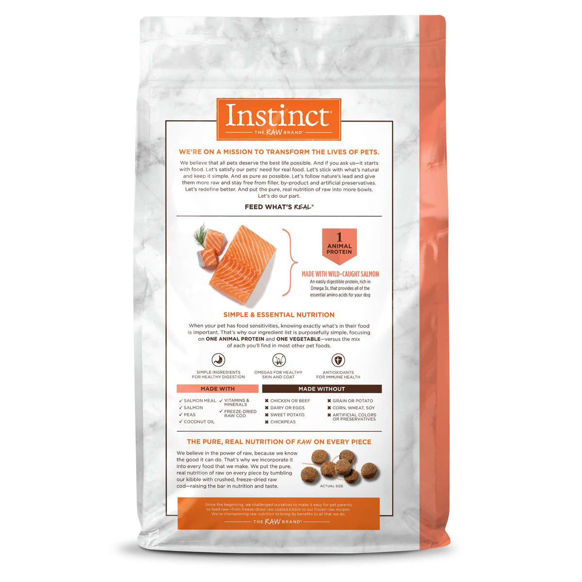 Instinct Limited Ingredient Diet Grain-Free Recipe with Real Salmon Dry Dog Food