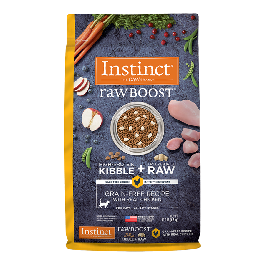 Instinct Raw Boost Grain-Free Recipe with Real Chicken Dry Cat Food