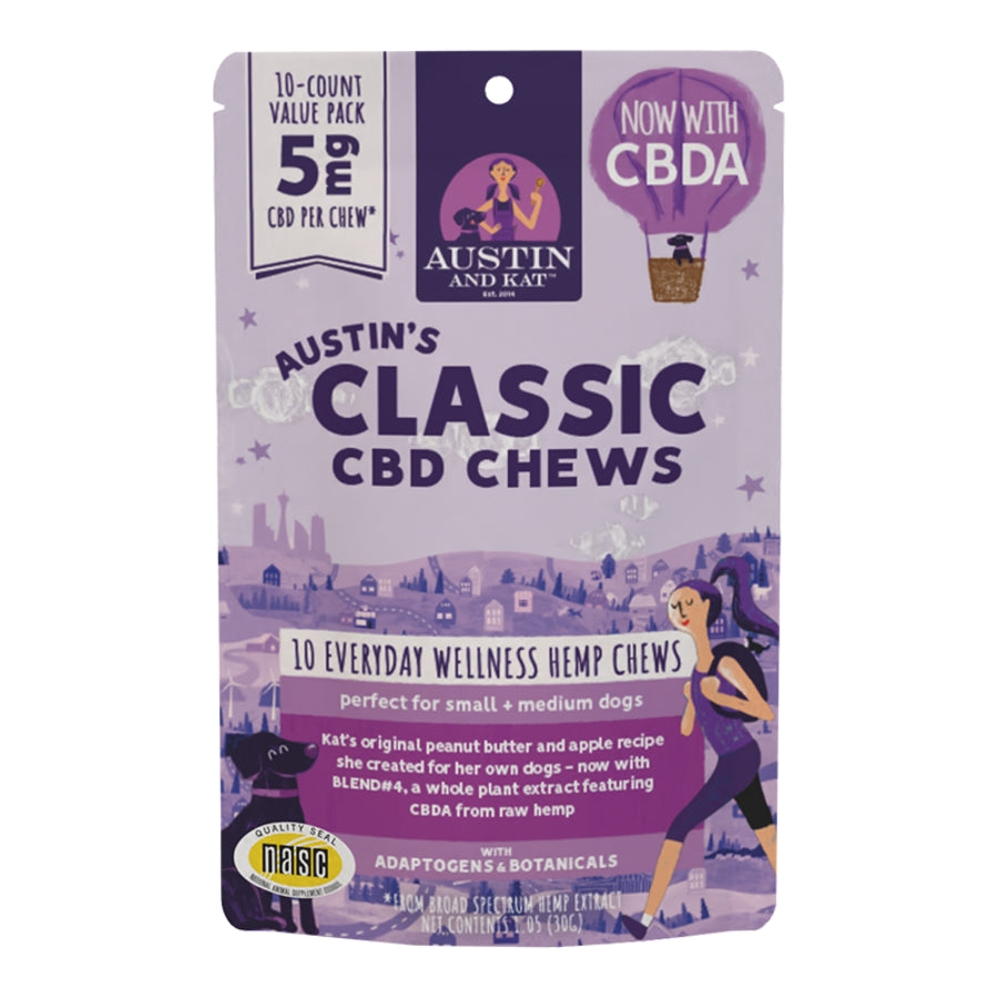 Austin and Kat CBD Premium Chews for Dogs