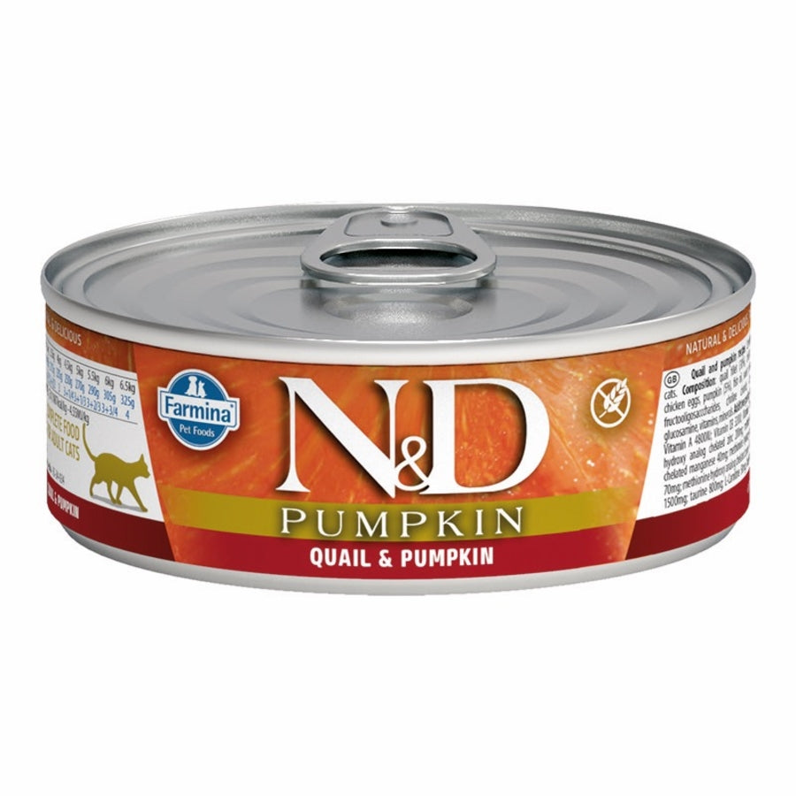 Farmina N&D Pumpkin Grain Free Quail & Pumpkin Canned Cat Food