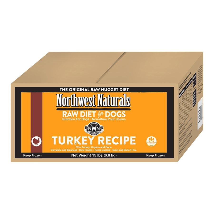 Northwest Naturals Frozen Raw Turkey Dog Food