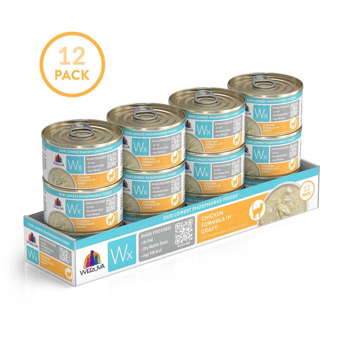 Weruva Wx Phos Focused Chicken in Gravy Canned Cat Food