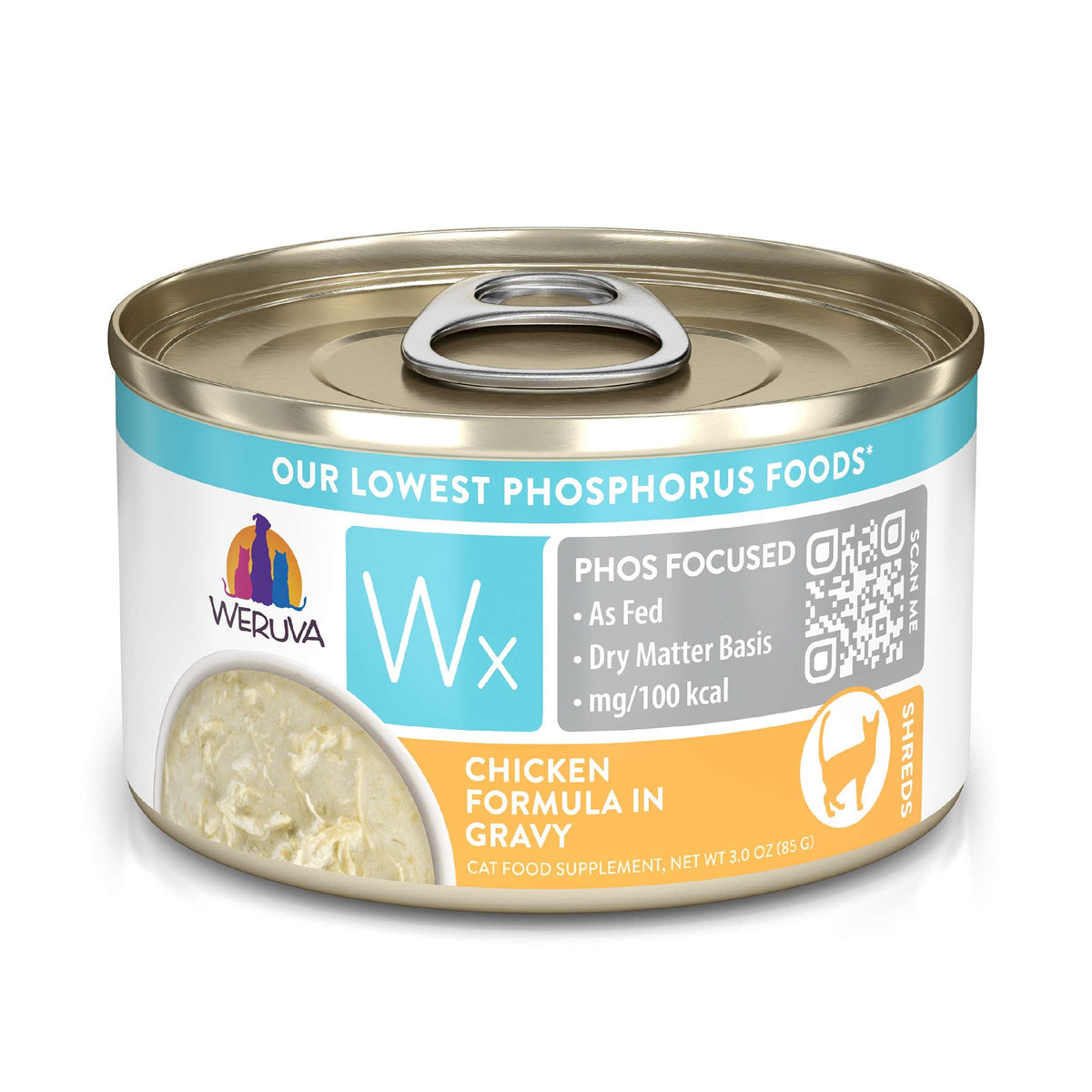 Weruva Wx Phos Focused Chicken in Gravy Canned Cat Food