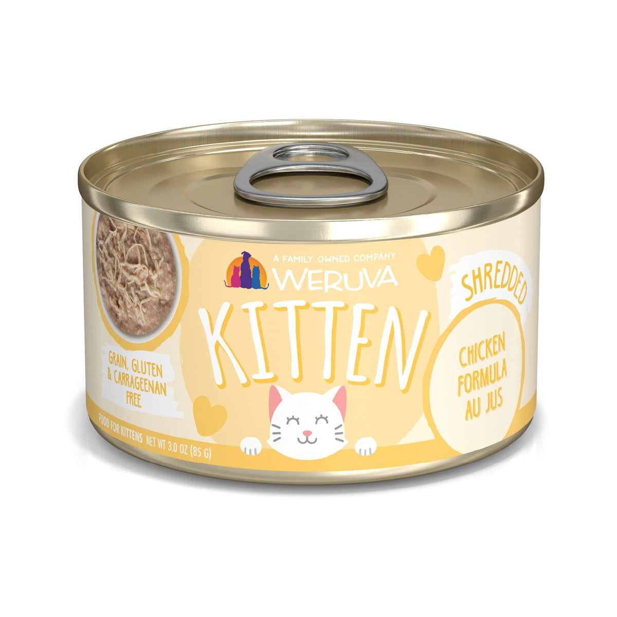 Weruva Kitten Chicken Formula AU JUS Canned Cat Food