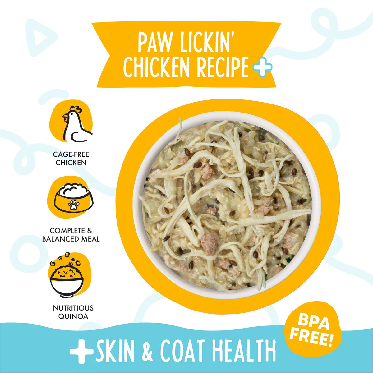 Weruva Meals &#39;n More Paw Lickin&#39; Chicken Recipe+ Dog Food Cup