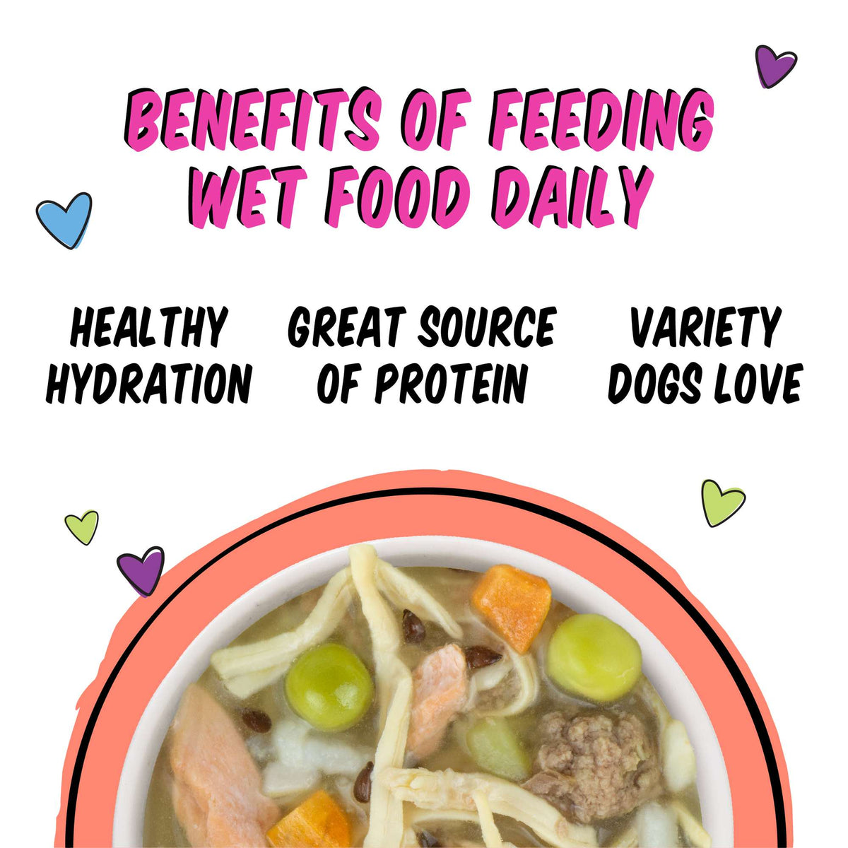 BFF We Be Jammin&#39; Chicken &amp; Salmon Dog Food Cup