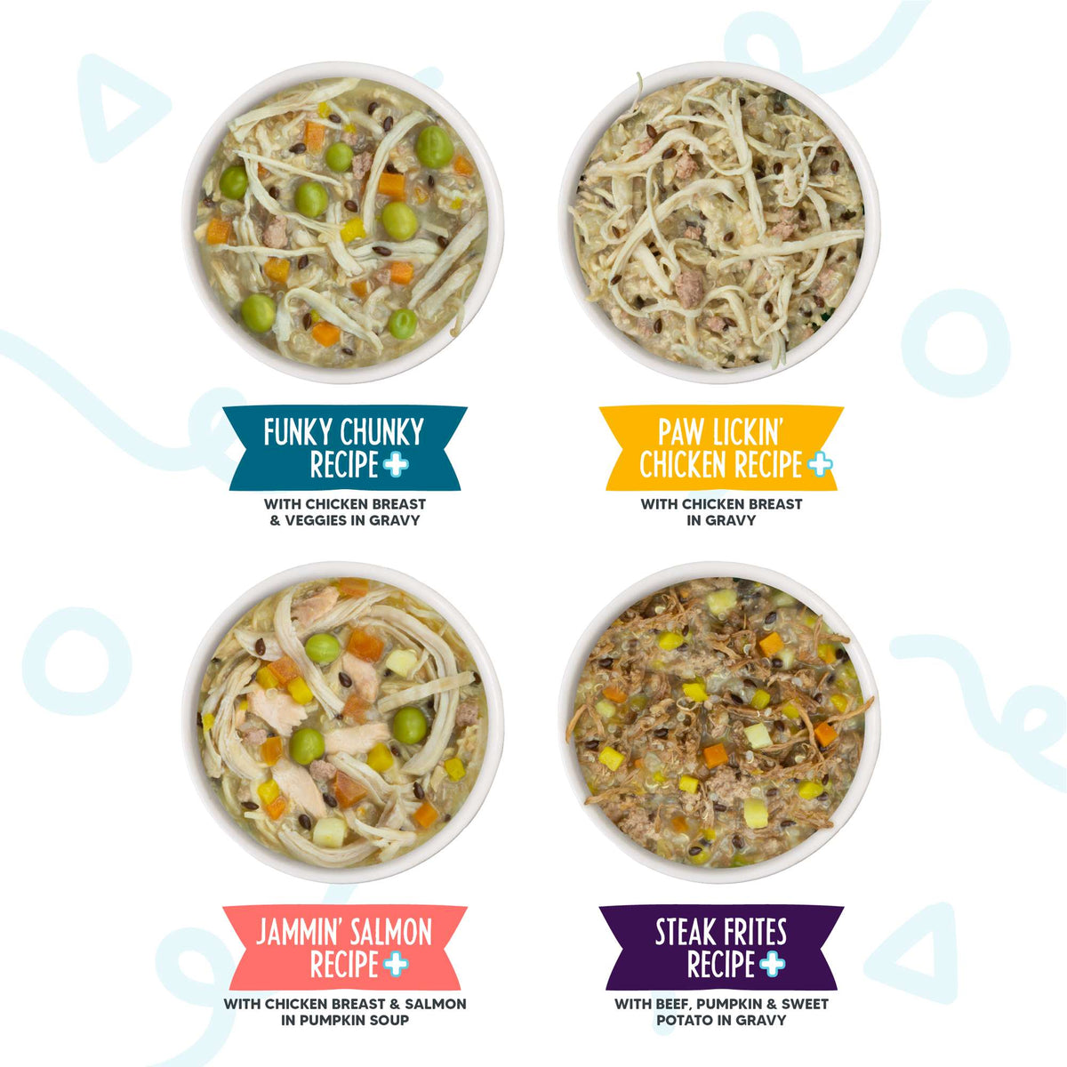 Weruva Meals &#39;n More Woof  Woof Floof! Variety Pack Dog Food Cups