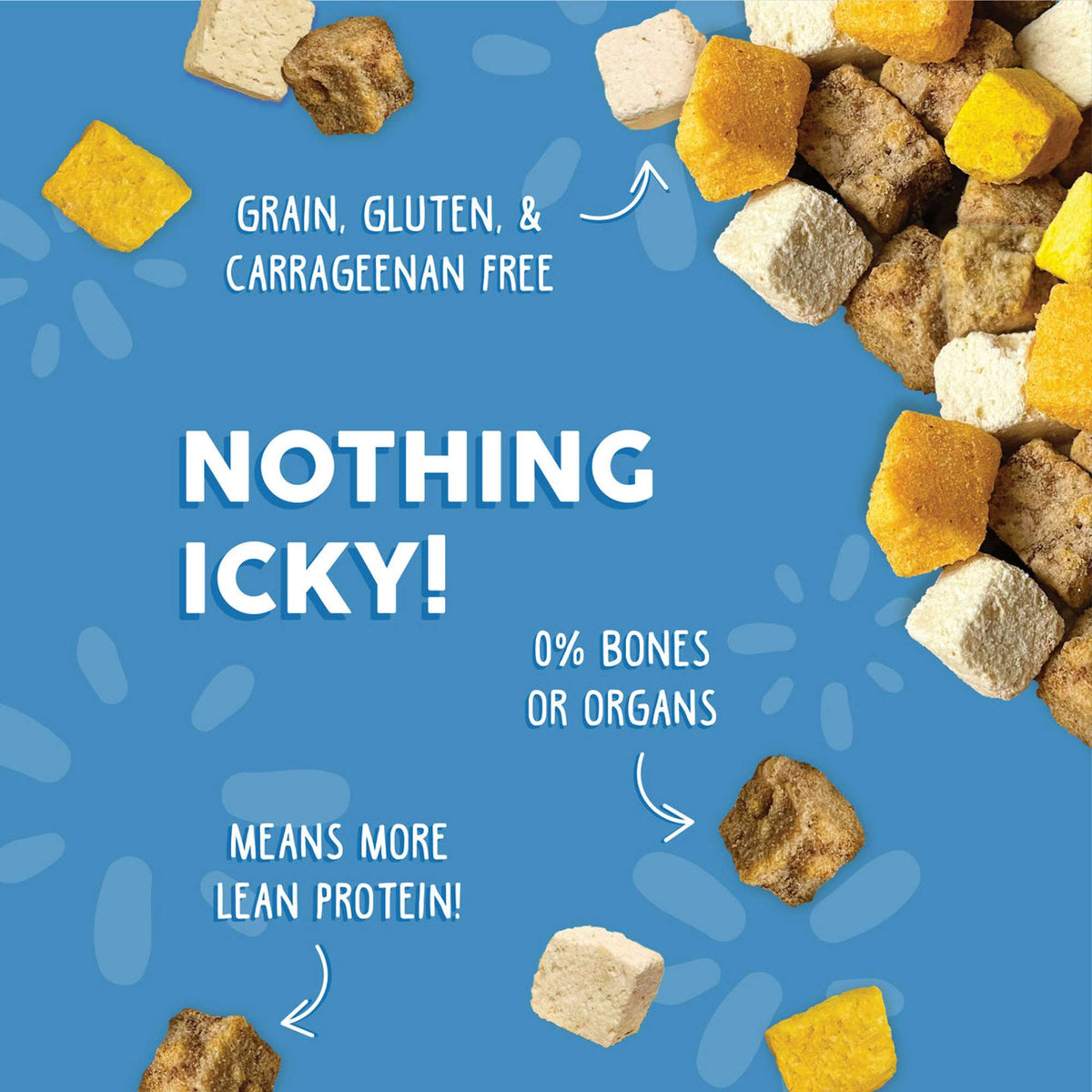 Weruva Freeze Dried Feeling Farmy with Chicken Breast, Egg &amp; Pumpkin Dog Food