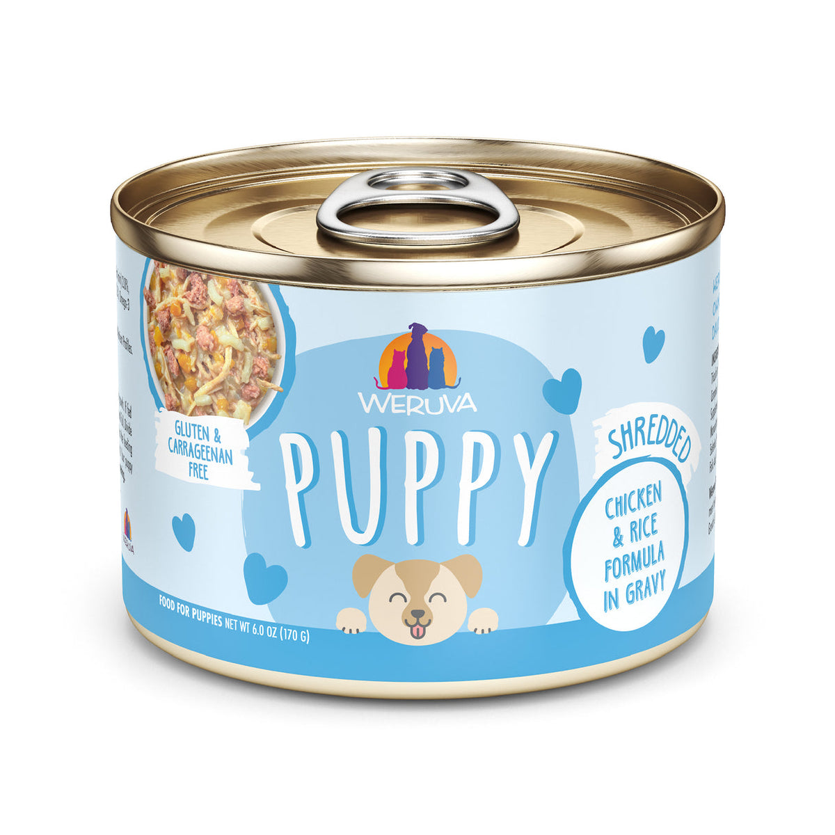 Weruva Puppy Chicken &amp; Rice Formula in Gravy Canned Dog Food