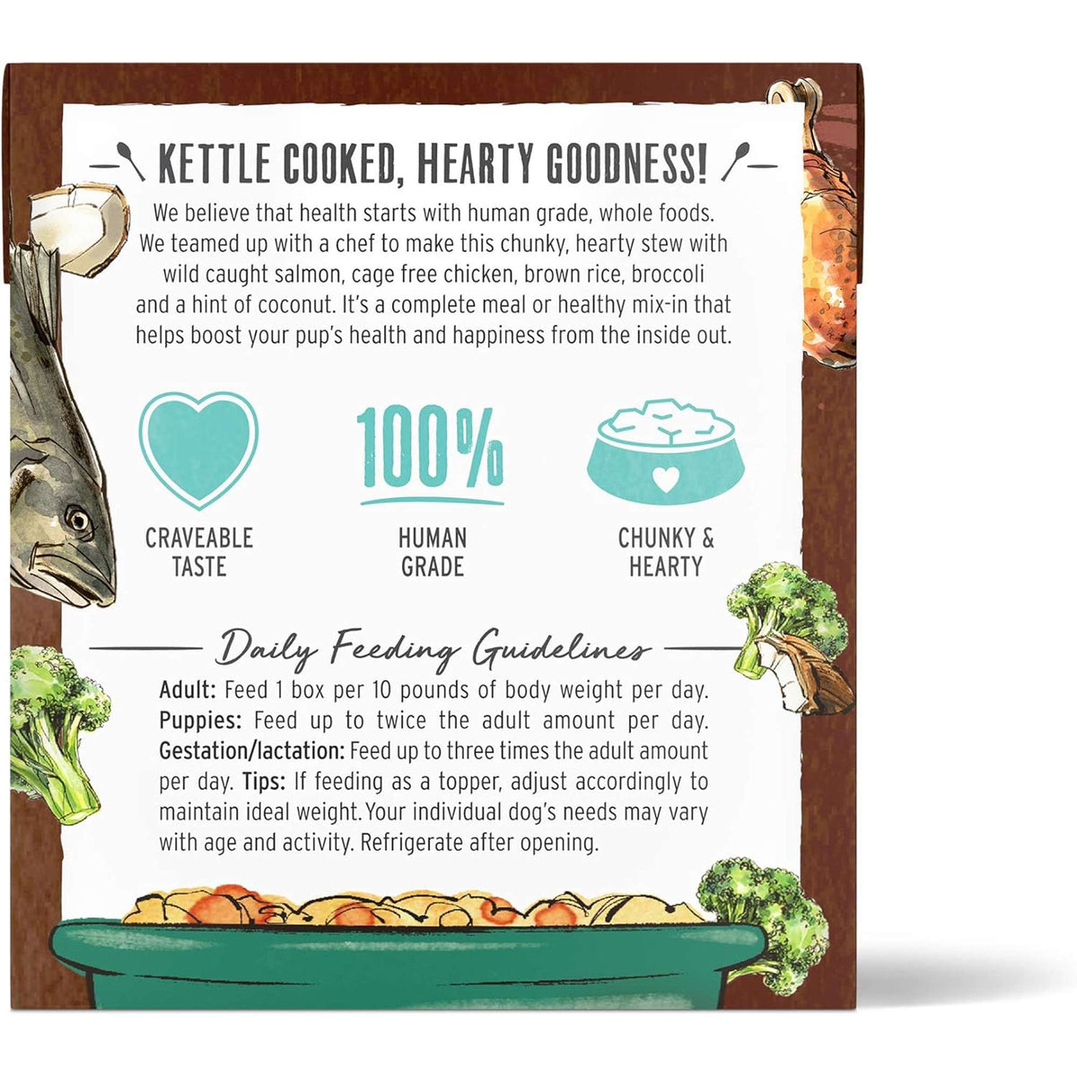 The Honest Kitchen One Pot Stews Simmered Salmon &amp; Chicken Stew Dog Food