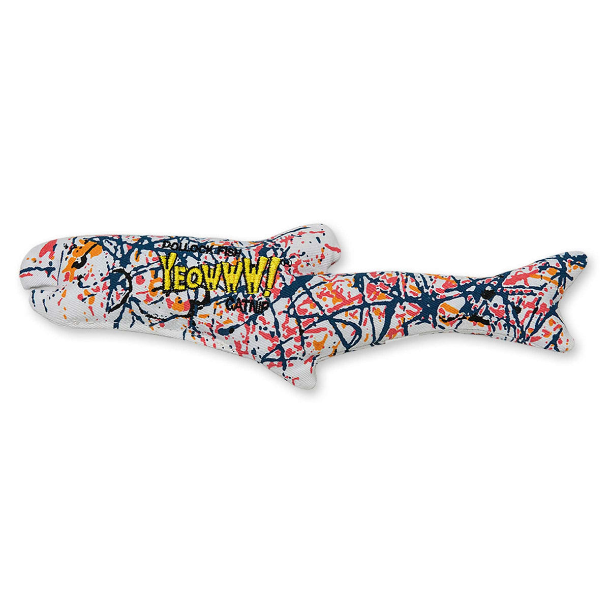 Yeowww! Catnip Pollock Fish Toy