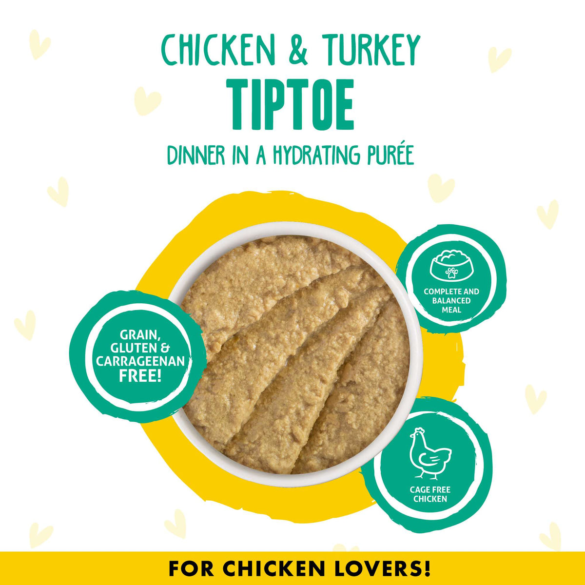 BFF Play Paté! Tiptoe Chicken &amp; Turkey Cat Food Pouch