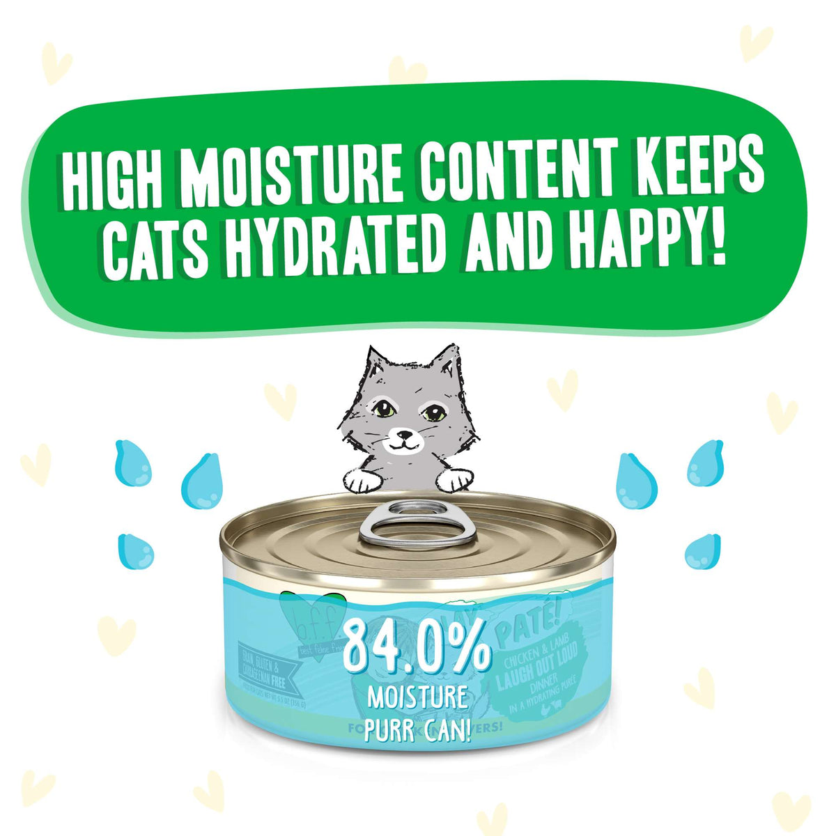 BFF Play Paté! Laugh Out Loud Chicken &amp; Lamb Canned Cat Food