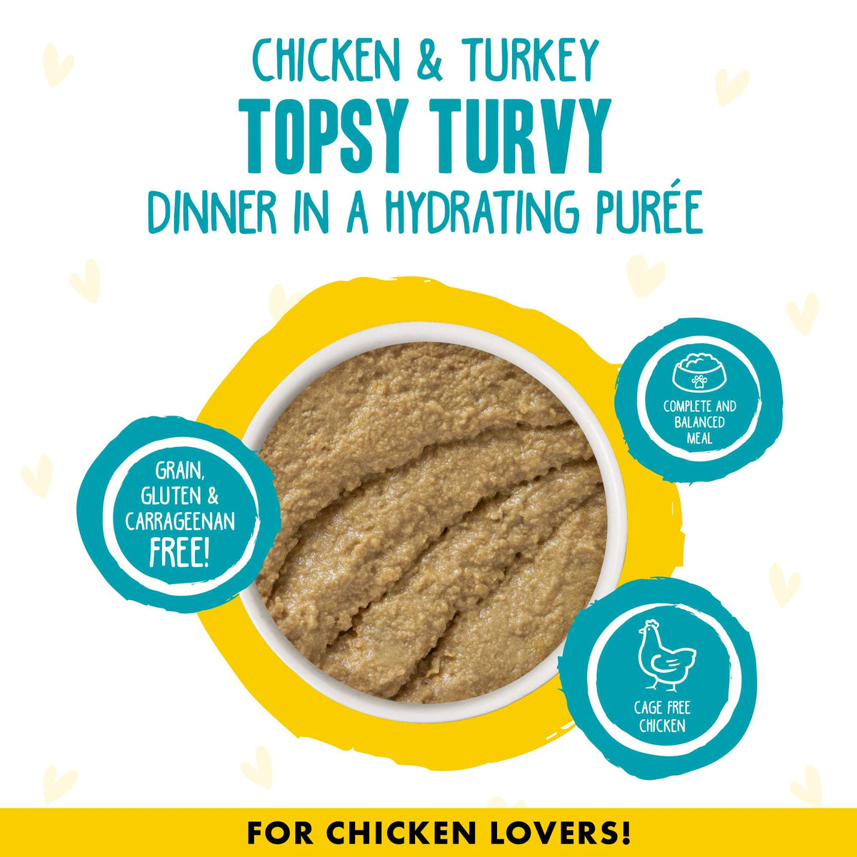BFF Play Paté! Topsy Turvy Chicken &amp; Turkey Canned Cat Food