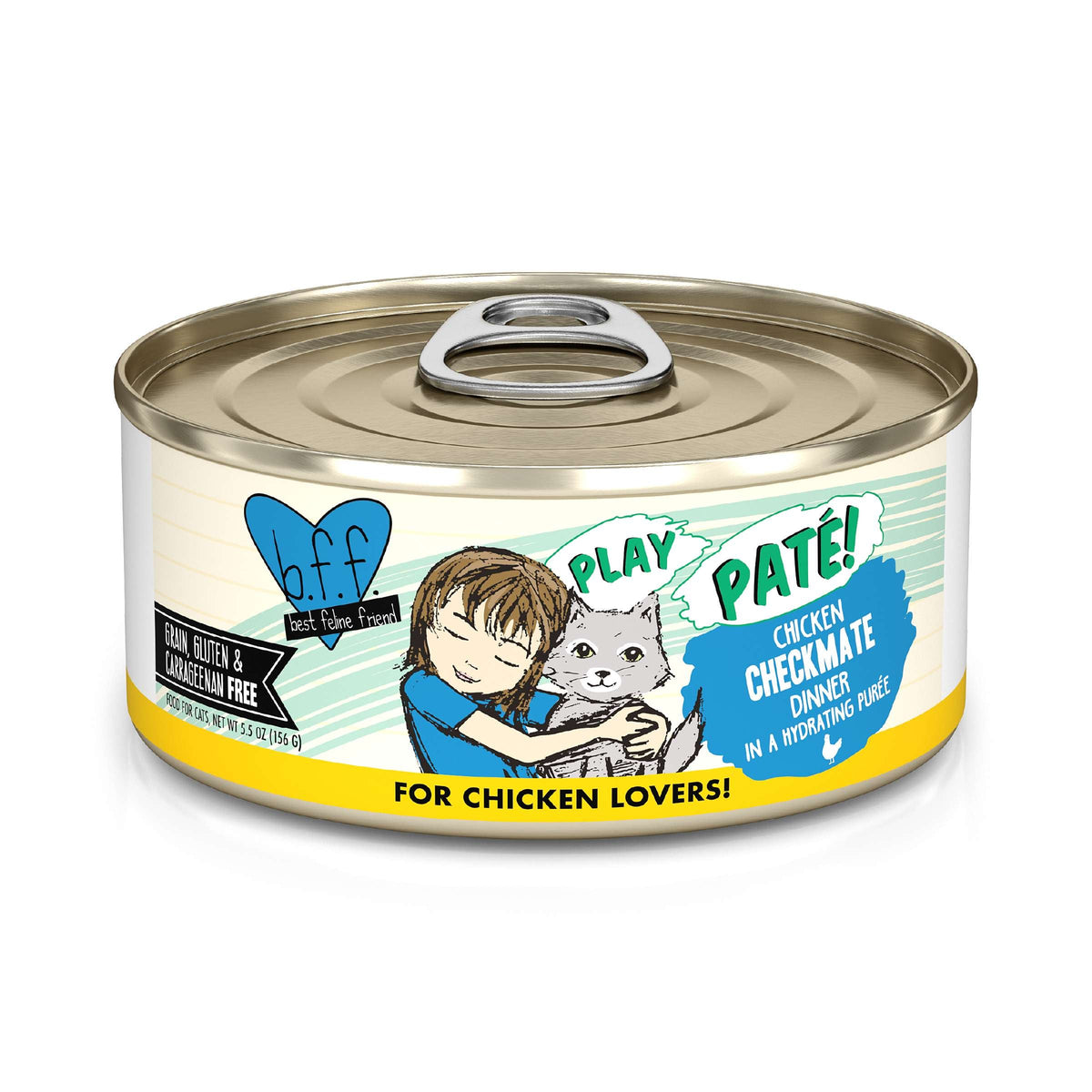 BFF Play Paté! Checkmate Chicken Canned Cat Food