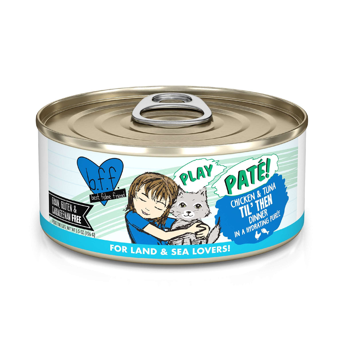BFF Play Paté! Til&#39; Then Chicken &amp; Tuna Canned Cat Food