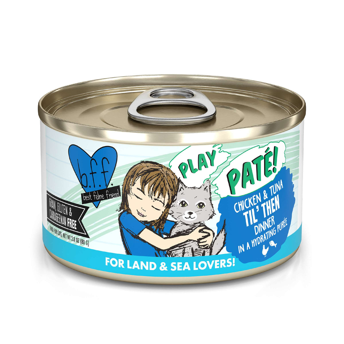 BFF Play Paté! Til&#39; Then Chicken &amp; Tuna Canned Cat Food