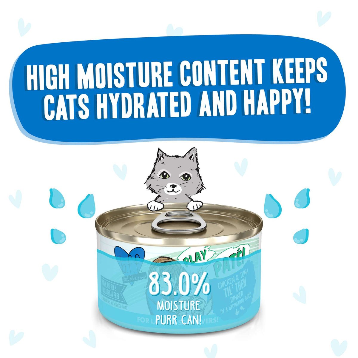 BFF Play Paté! Til&#39; Then Chicken &amp; Tuna Canned Cat Food