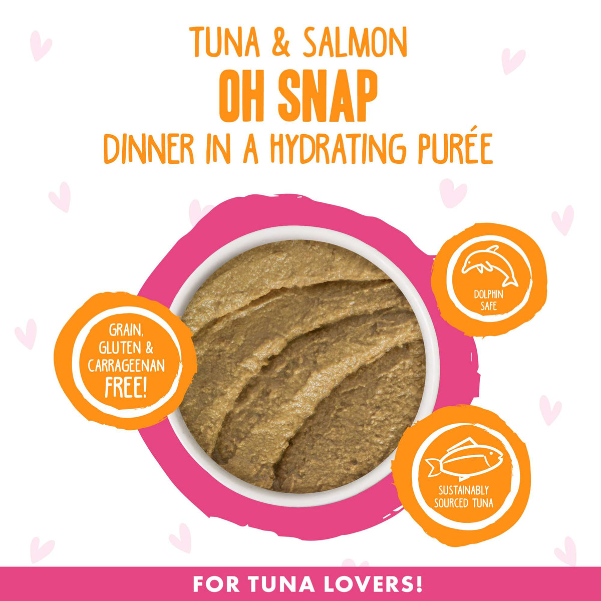 BFF Play Paté! Oh Snap! Tuna &amp; Salmon Canned Cat Food