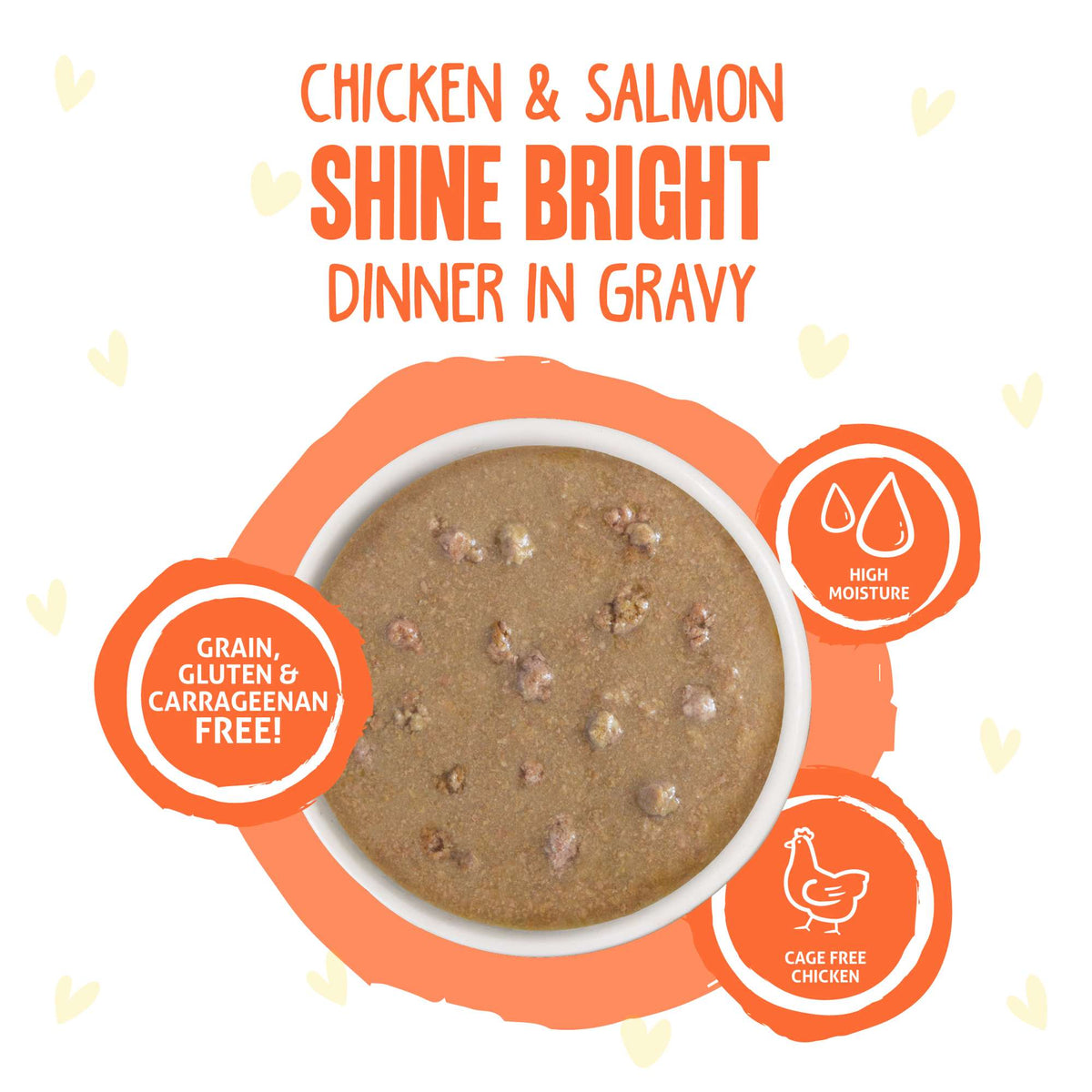 BFF OMG Shine Bright Chicken &amp; Salmon Cat Food Pouch