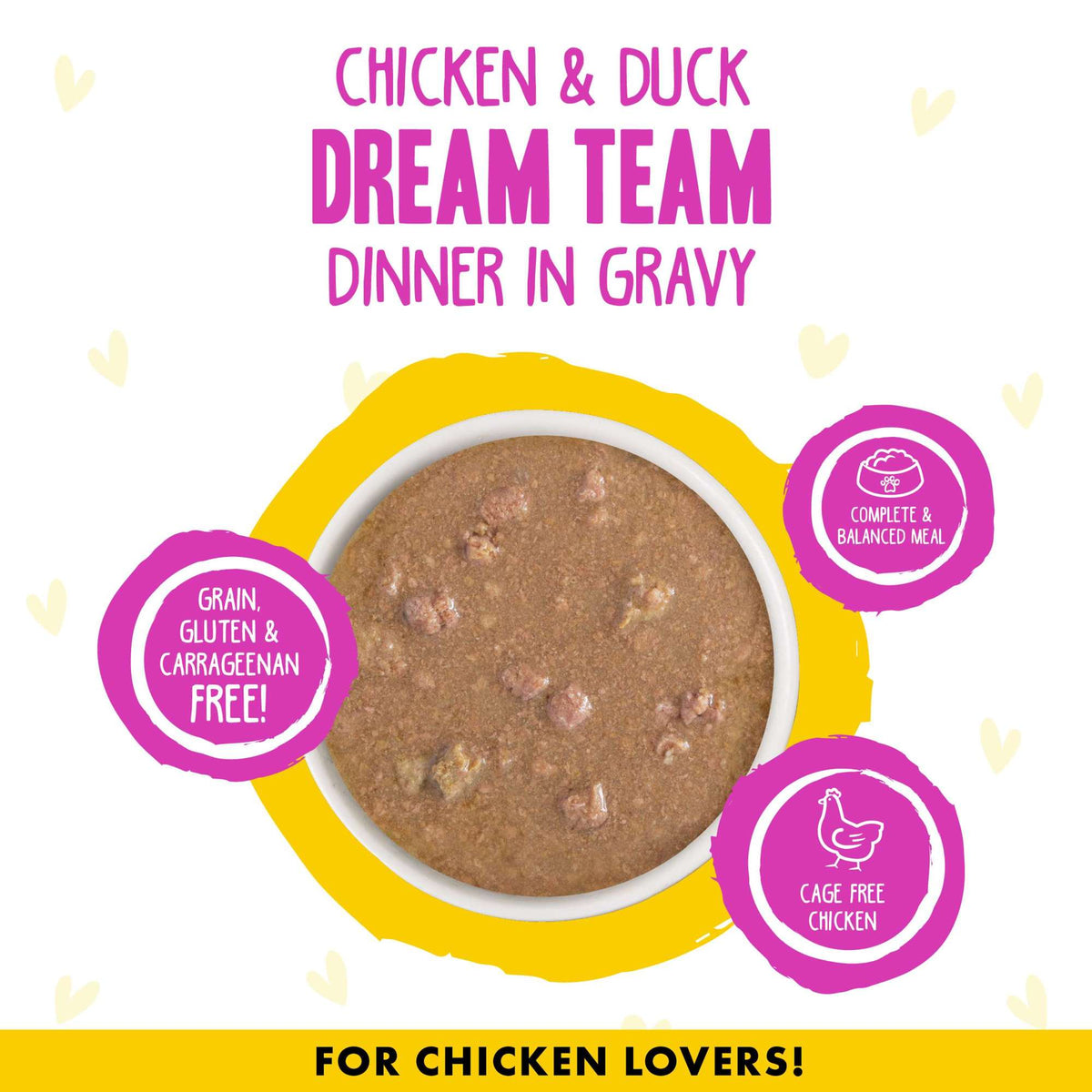 BFF OMG Gravy! Dream Team Chicken &amp; Duck Canned Cat Food