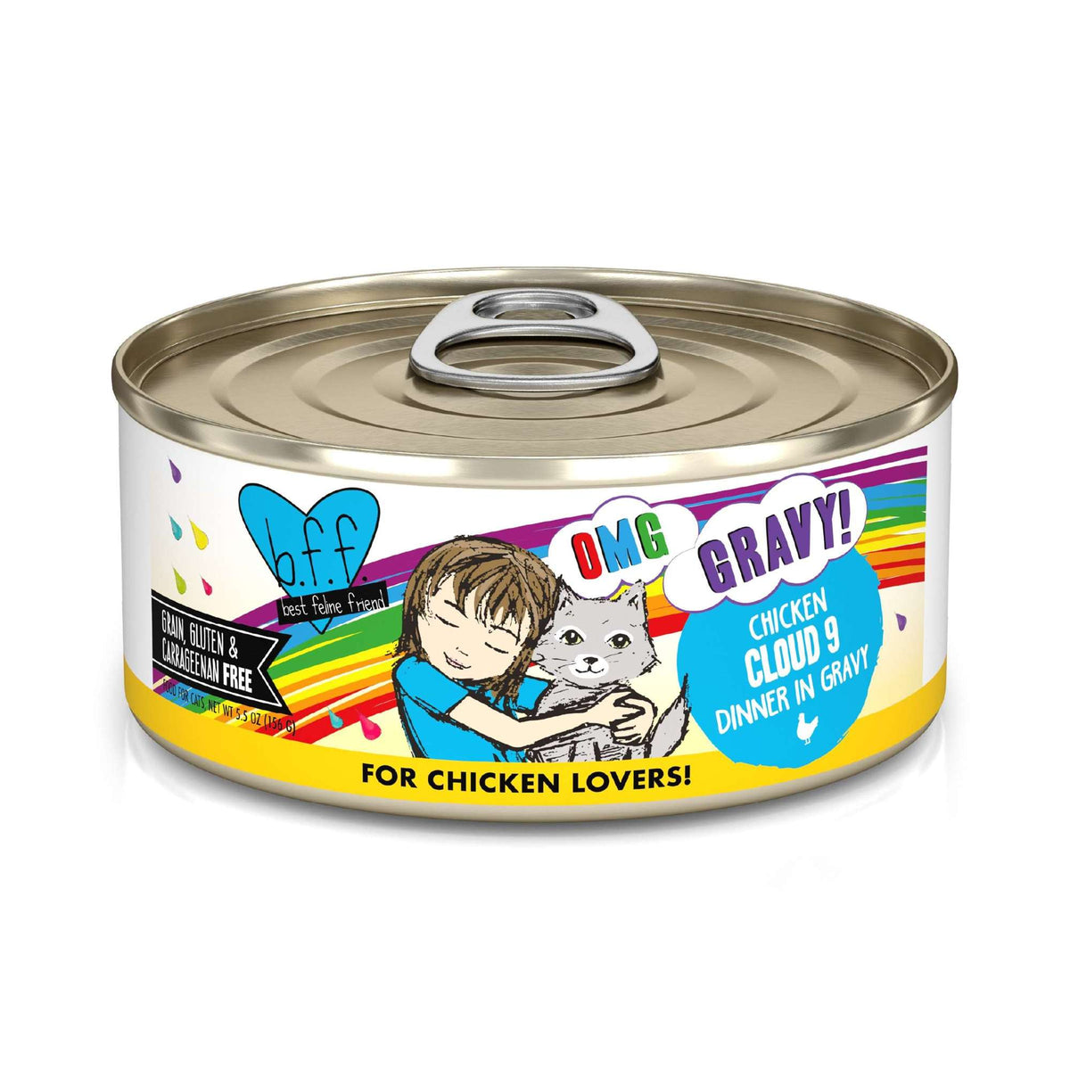 BFF OMG Gravy! Cloud 9 Chicken Canned Cat Food