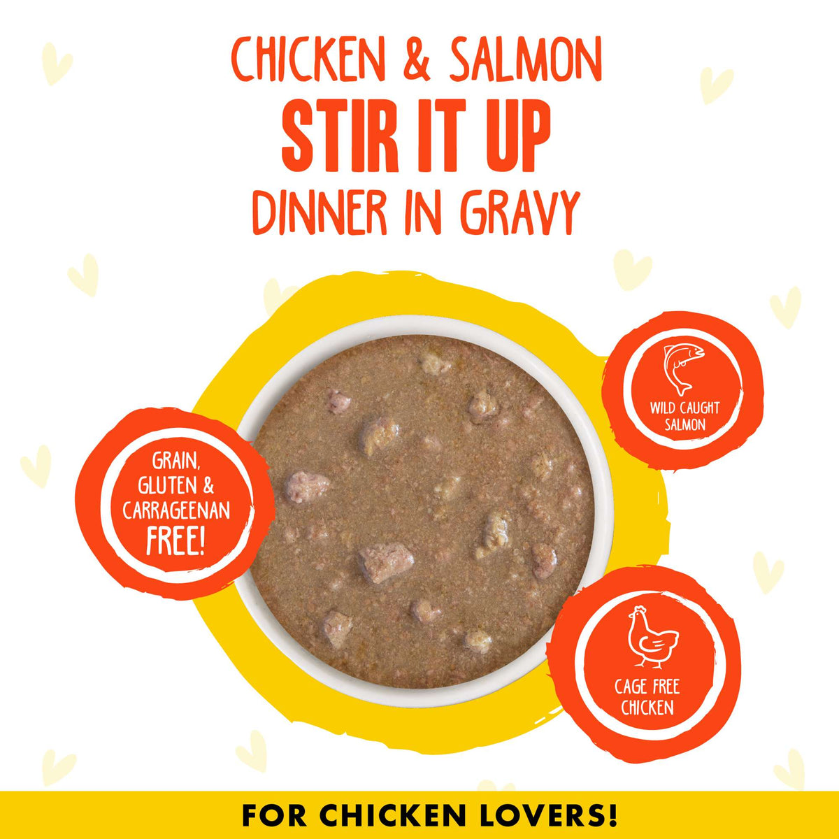 BFF OMG Gravy! Stir It Up Chicken &amp; Salmon Canned Cat Food
