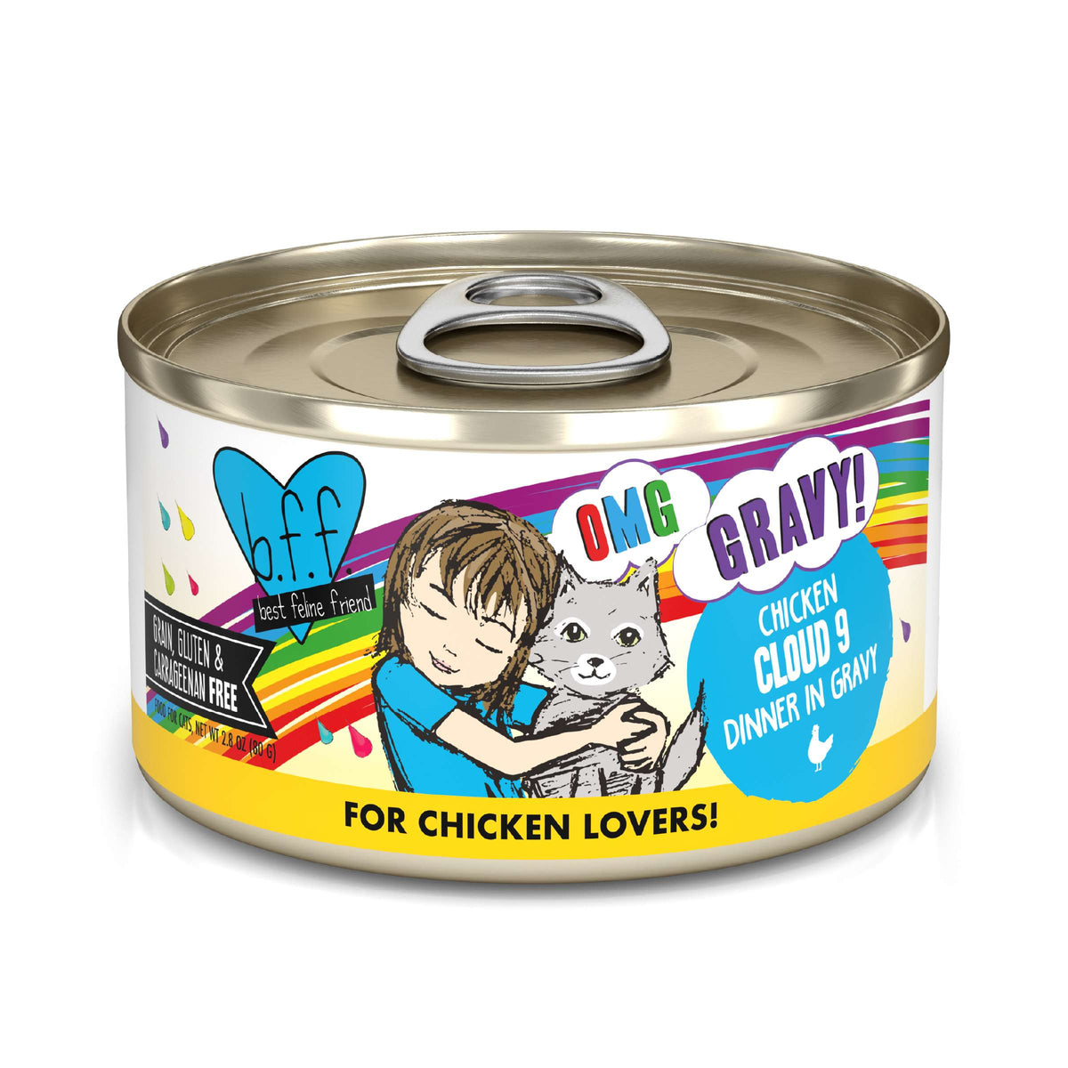 BFF OMG Gravy! Cloud 9 Chicken Canned Cat Food