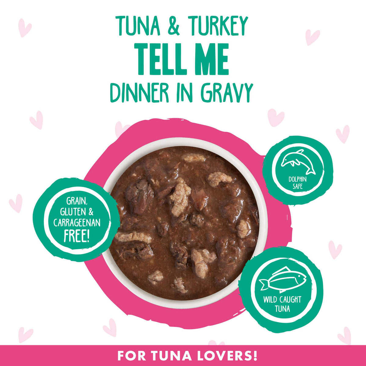 BFF OMG Gravy! Tell Me Tuna &amp; Turkey Canned Cat Food