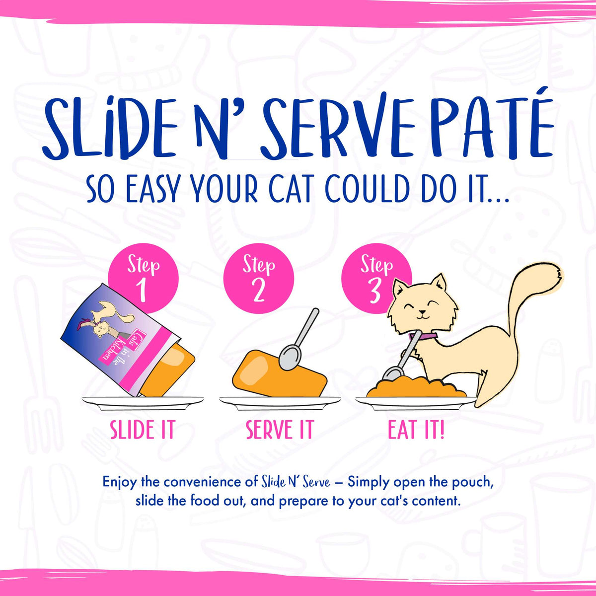 Cats In the Kitchen The Brat Paté Variety Pack Pouch