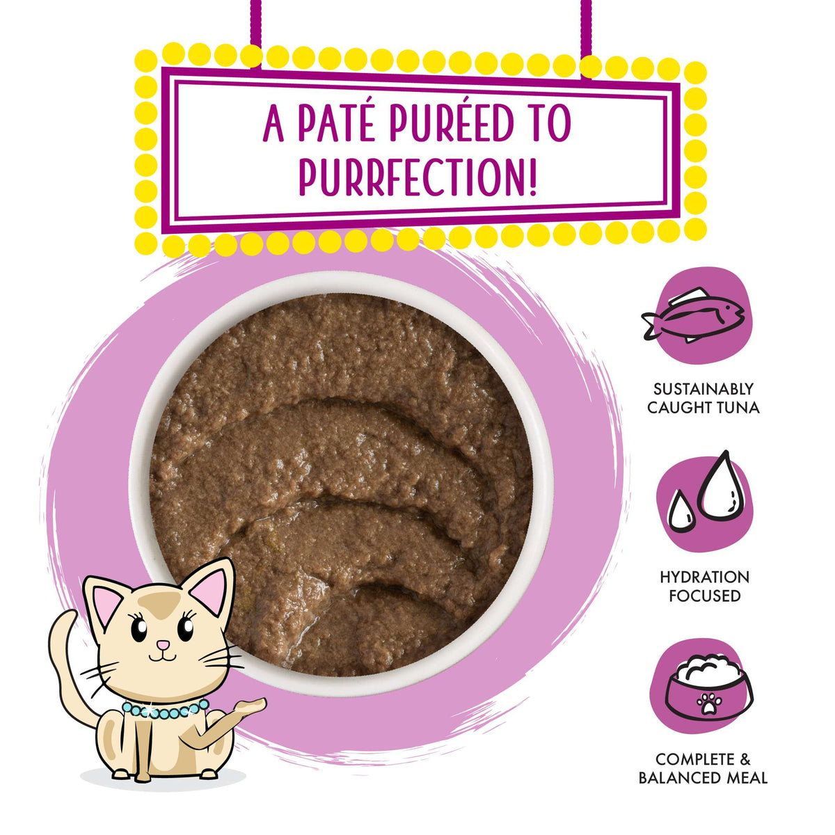 Weruva Paté! Tic Tac Whoa! Tuna &amp; Salmon Canned Cat Food