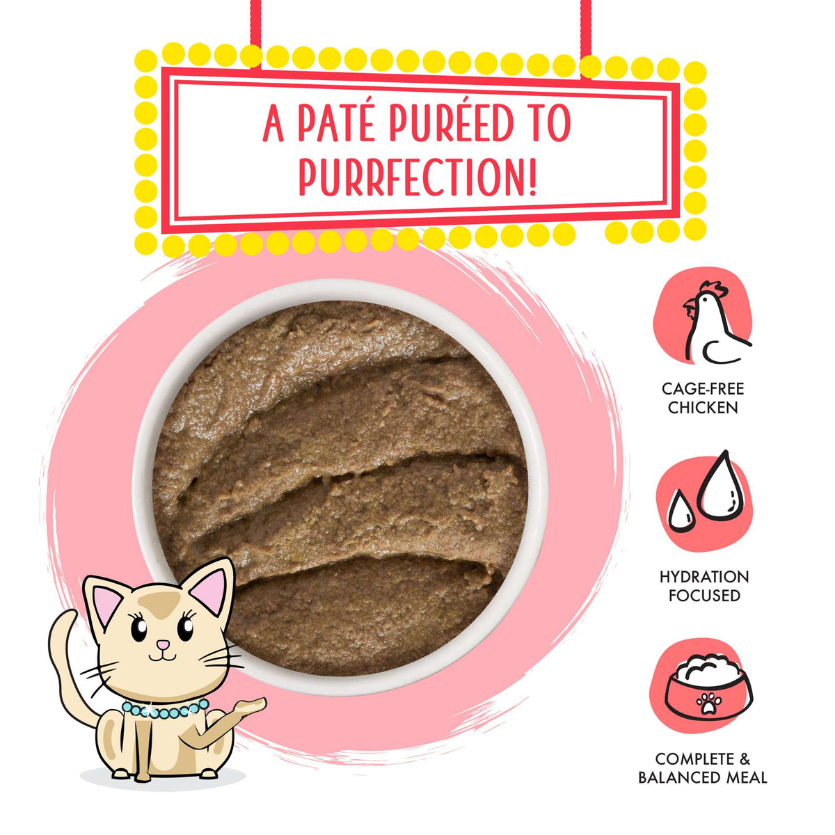 Weruva Paté! Jolly Good Fares Chicken &amp; Salmon Canned Cat Food