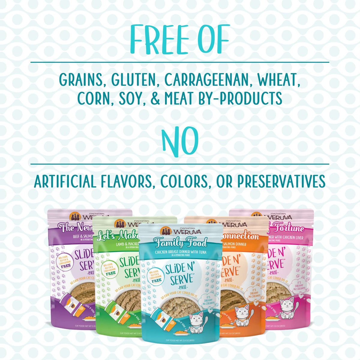 Weruva The Showcase Chowdown Variety Pack Cat Food Pouches