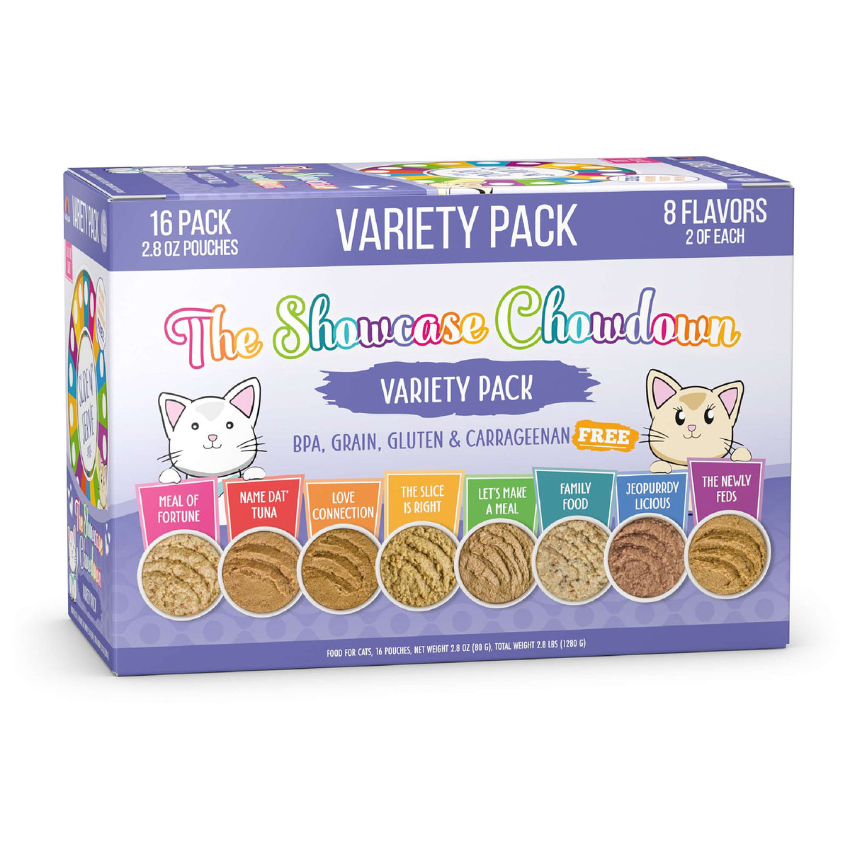 Weruva The Showcase Chowdown Variety Pack Cat Food Pouches